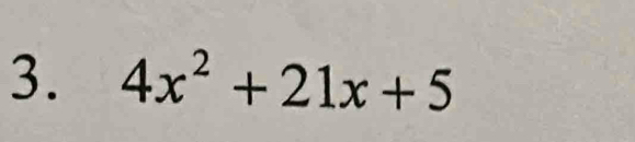 4x^2+21x+5