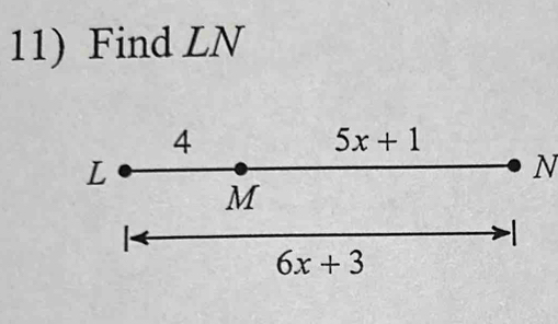 Find LN
N