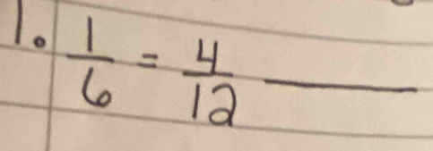  1/6 = 4/12 frac  _