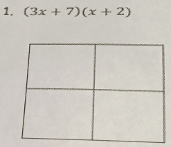 (3x+7)(x+2)