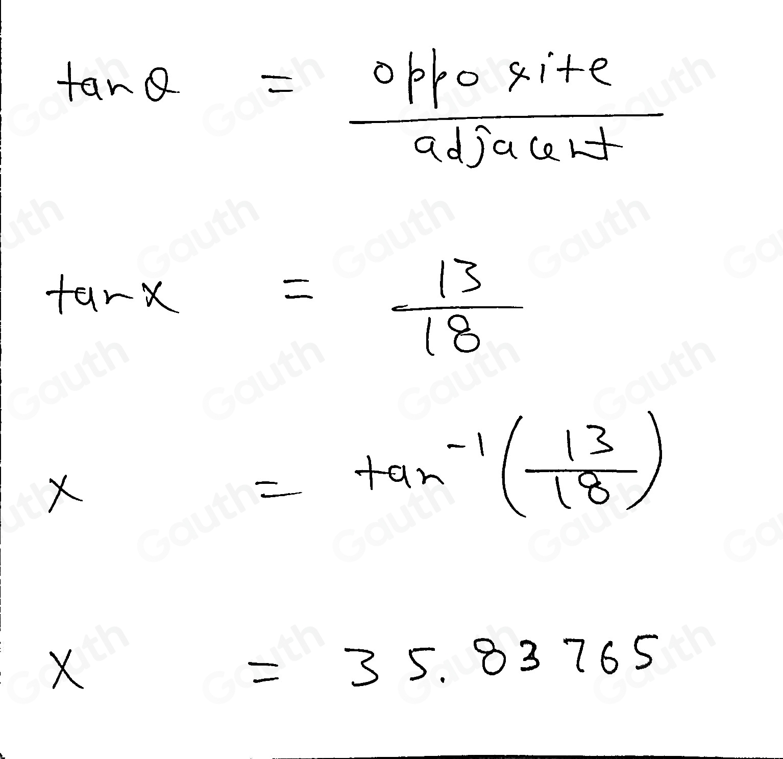 Solved: Finding missing ANGLES with TRIGONOMETRY [Math]