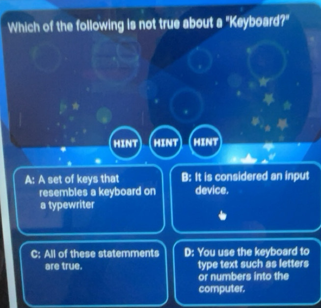 Solved: Which of the following is not true about a 