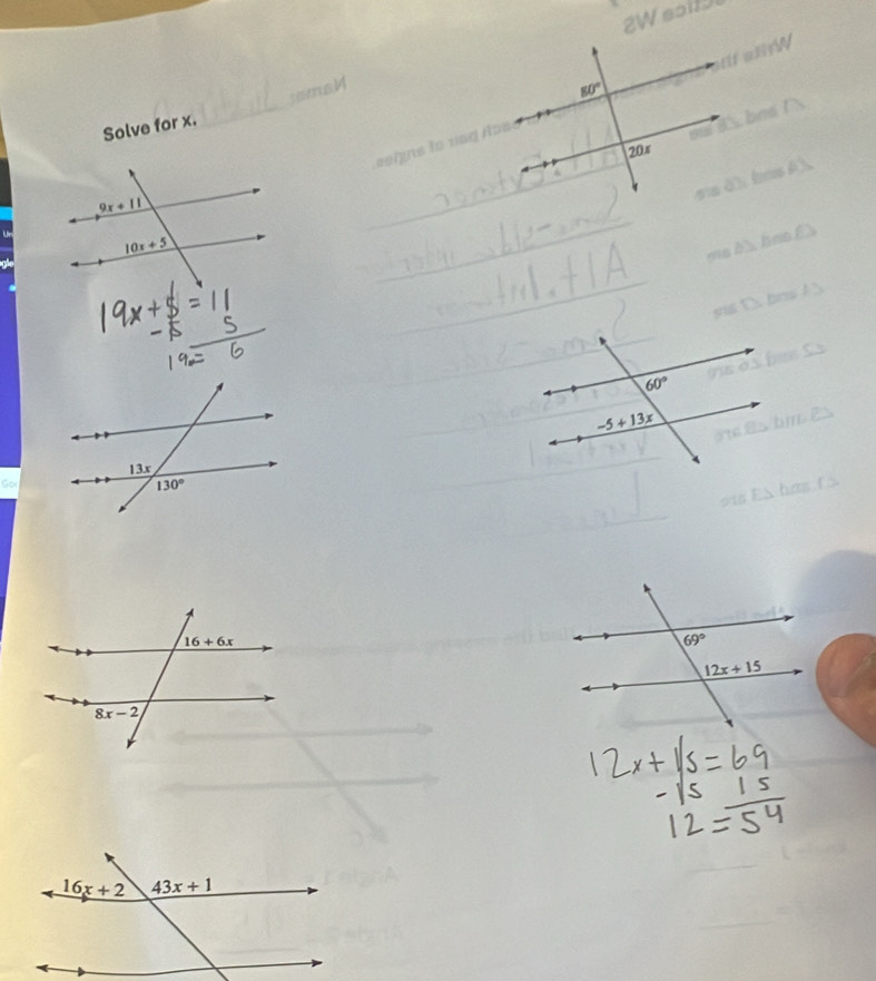 2Wsoily
aif afW
:smaM
Solve for x.
bns 
Go