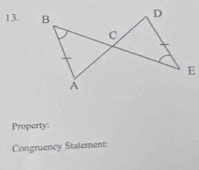 Property: 
Congruency Statement: