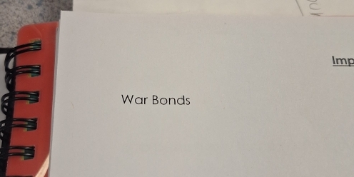 lmp
War Bonds