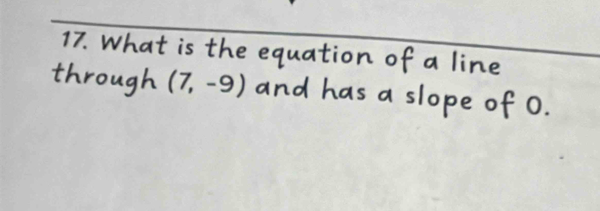 What is
(7, -9)