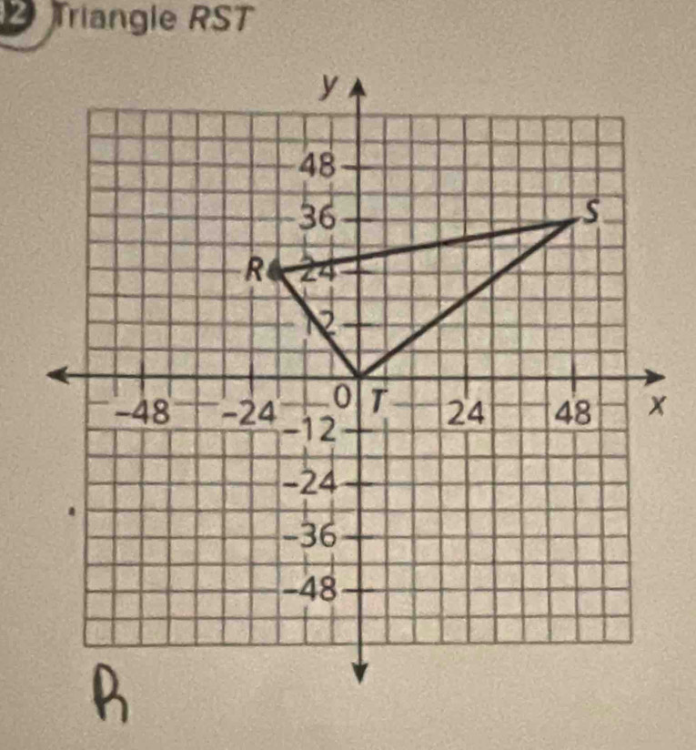 Triangle RST