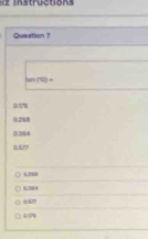 nstructions
Question ?
(9)=
0268
0304
0577
4
“ 74
404