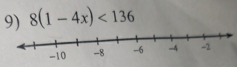 8(1-4x)<136</tex>