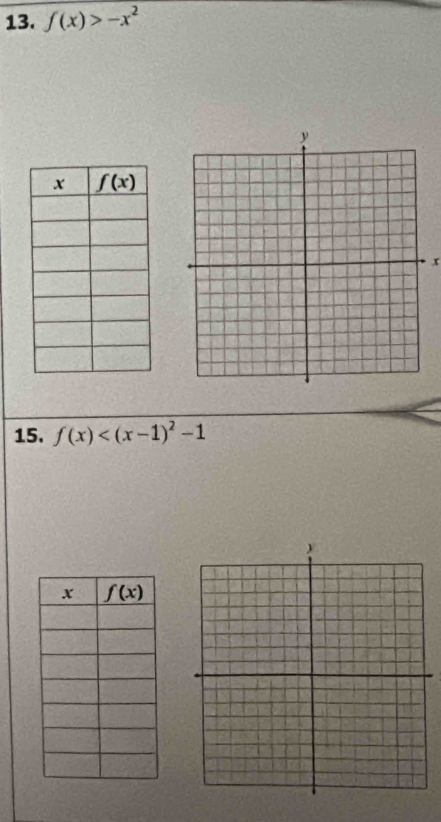 f(x)>-x^2
x
15. f(x)