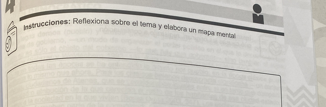 Resuelto:Instrucciones: Reflexiona sobre el tema y elabora un mapa mental