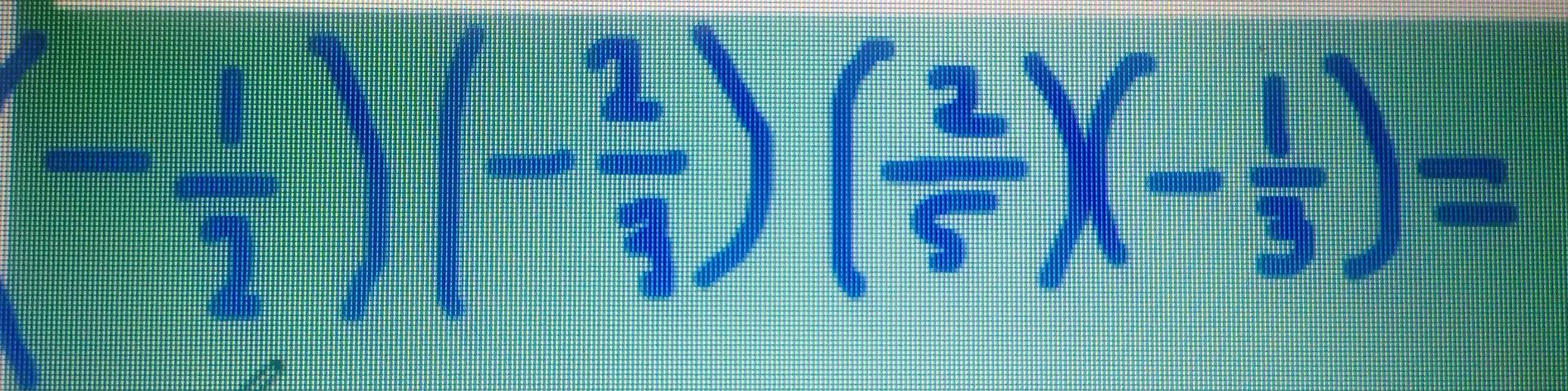 (+frac 12)(- 1/7 )(- 2/7 )(- 1/7 )=