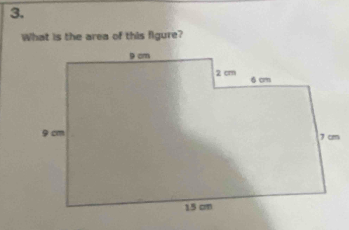 What is the area of this figure?