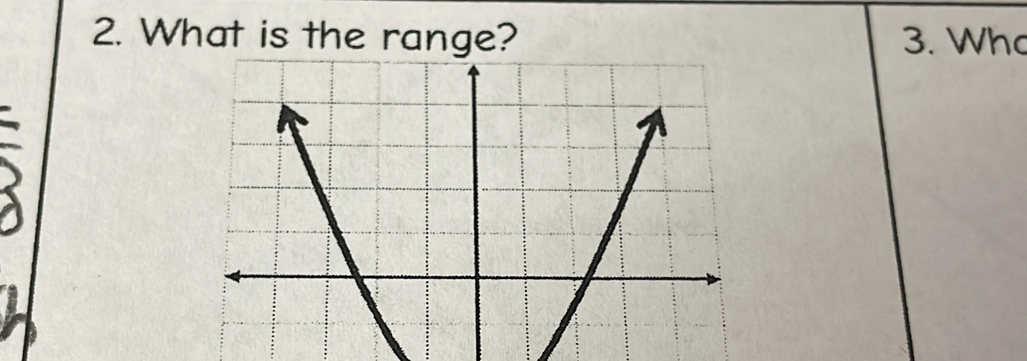 What is the range? 3. Wh