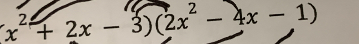 x+2x-3)(2x^2-4x-1)