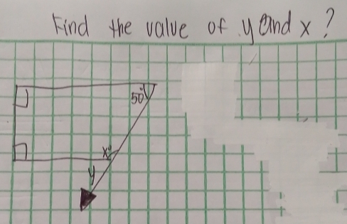 Find the value of yandx?
T