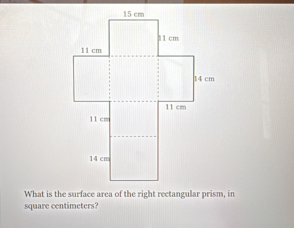 square centimeters?