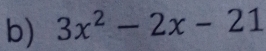 3x^2-2x-21