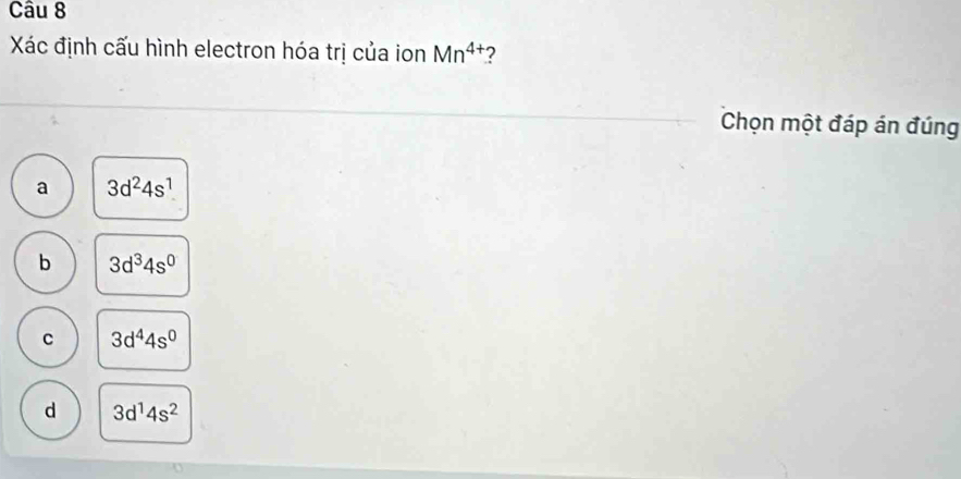 MANGAN LÀ KIM LOẠI CHUYỂN TIẾP CÓ ÁNH KIM VÀ TÍNH DẪN ĐIỆN TỐT