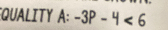 QUALITY A:-3P-4<6</tex>