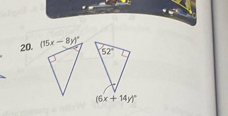 52°
(6x+14y)^circ 