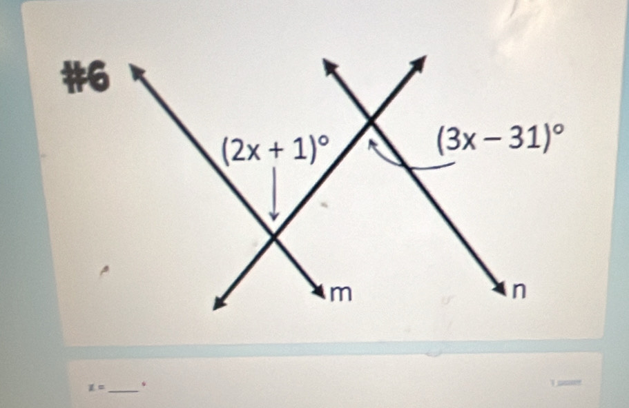 x=
I _