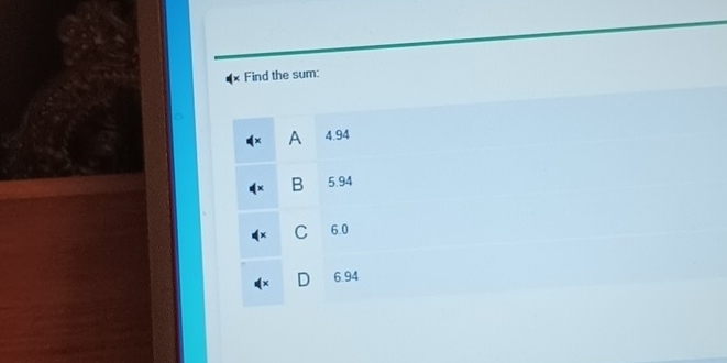 Find the sum: