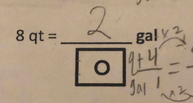 gal
8qt= _ | 4 
°°