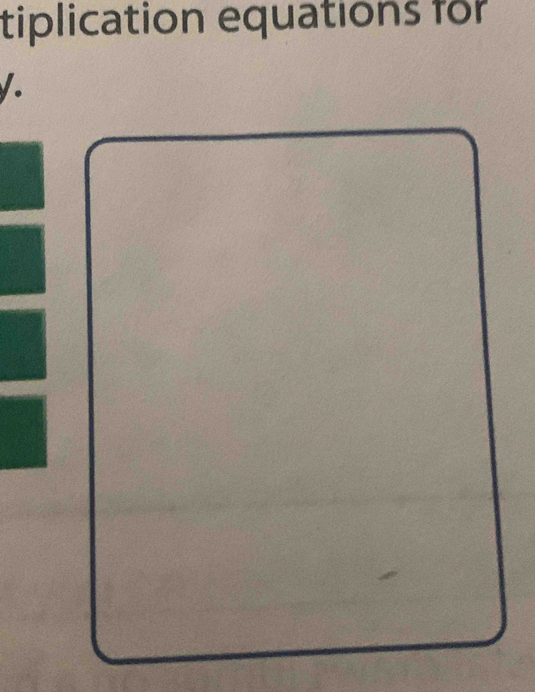 tiplication equations for 
.