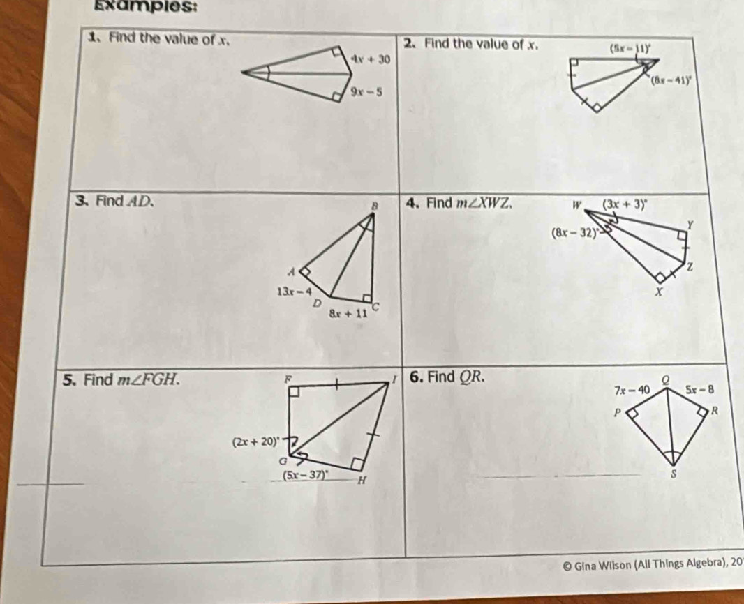 Exampies:
R
ra), 20