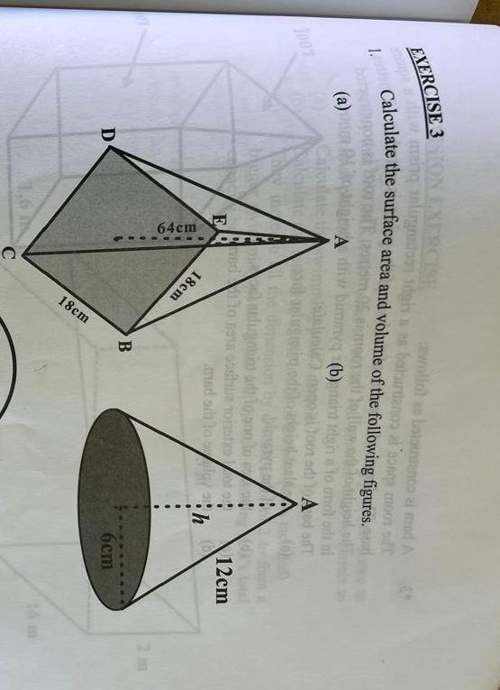 D

64cm
D
Q
18cm
2