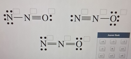 N-Nequiv O : Nequiv Nfrac □ . .□
N=N=O°