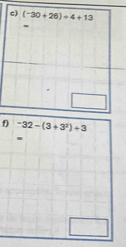 -32-(3+3^2)/ 3
=