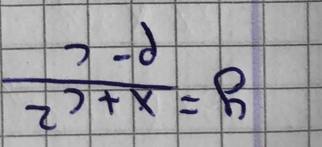  (3-y)/2^3+x =R