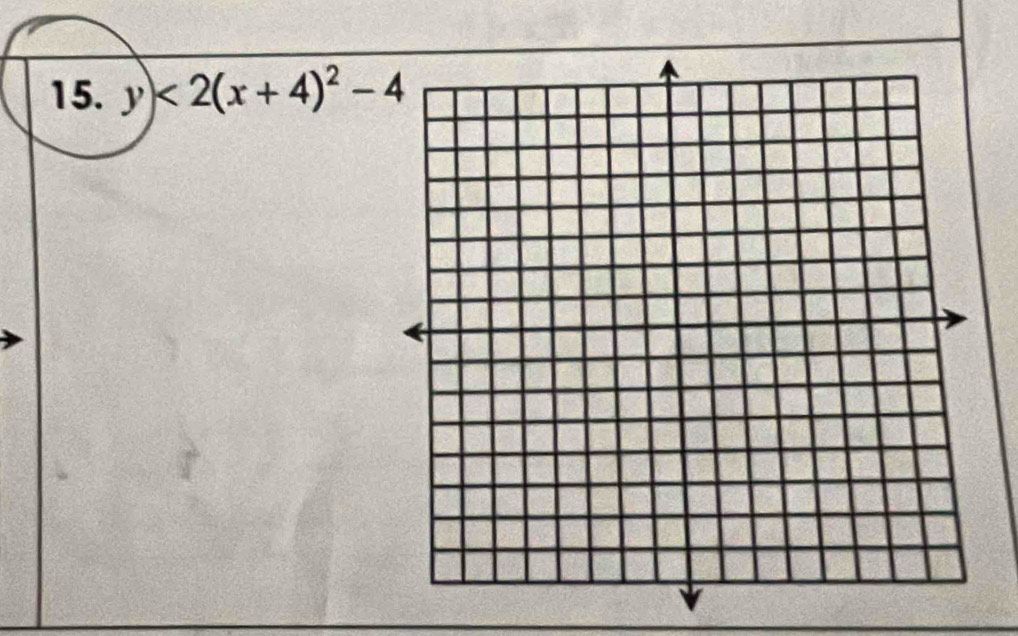 y)<2(x+4)^2-4