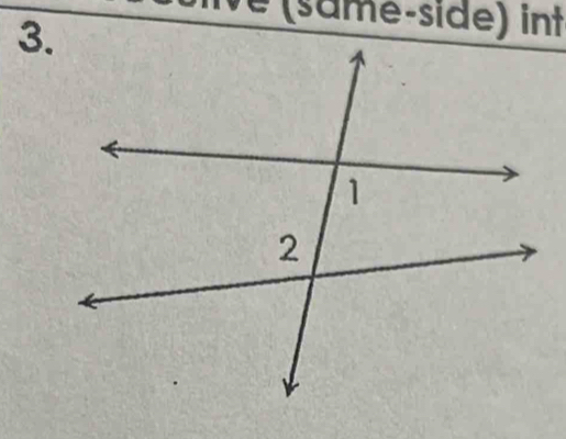 ie (same-side) int 
3.