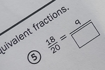 ivalent fractions
6