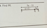 Find PR 7x-13
x+5+5