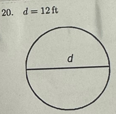 d=12ft