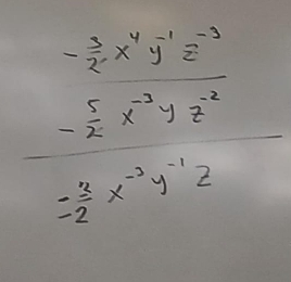 frac - 3/6 x^2y^5 - 5/6 *  5/6 y^(-3)