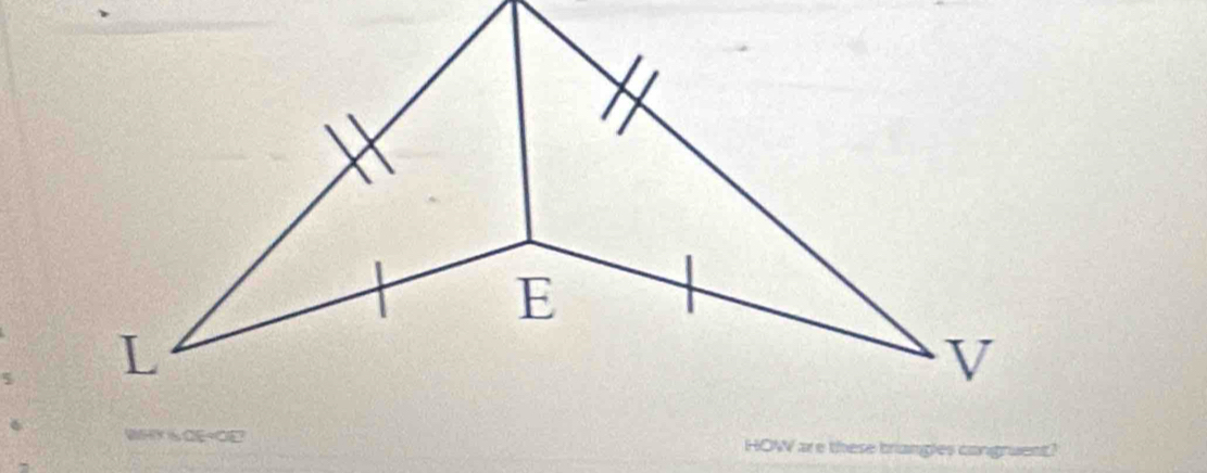 HOW are these briangles congruent?