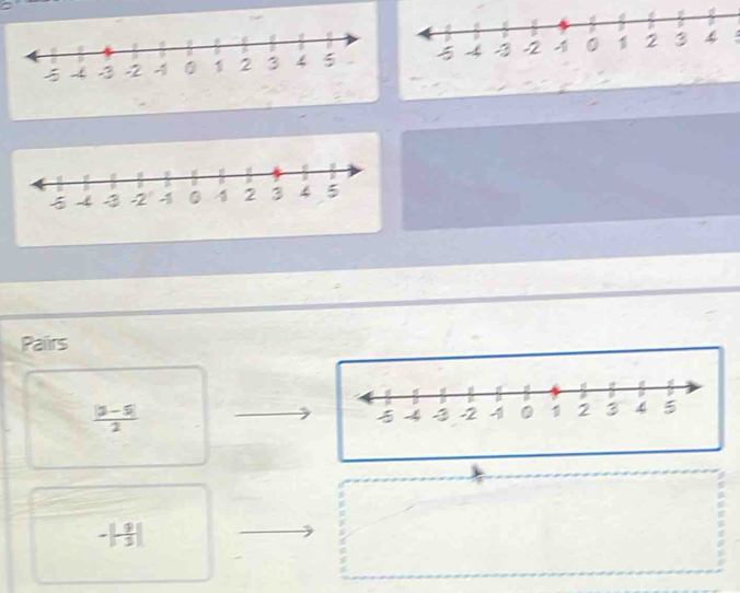 Pairs
 (|3-5|)/2 
-|- 9/3 |