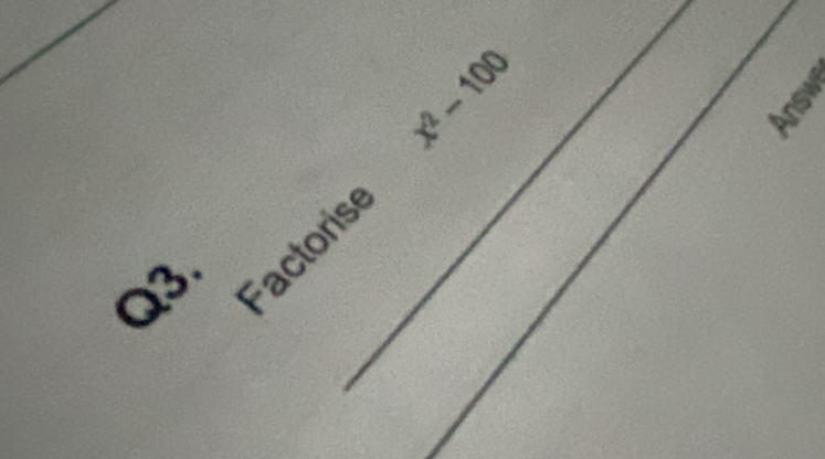 ∈t =□
Q3. 
Factorise