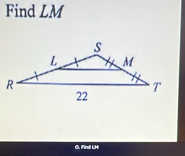 Find LM
O. Find LM