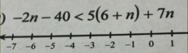 -2n-40<5(6+n)+7n