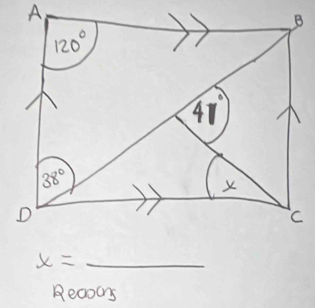 x=
Reaoons