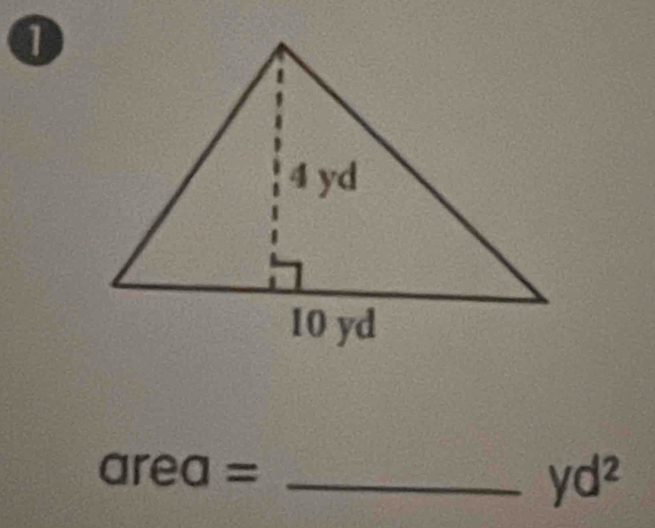 area =_
yd^2