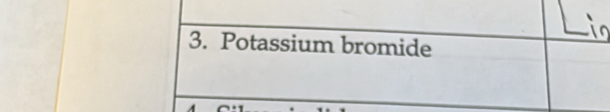 Potassium bromide