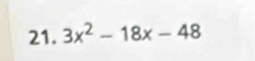 3x^2-18x-48