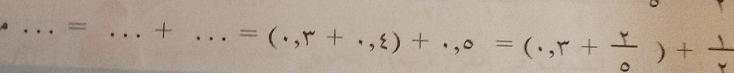 = _+ _ =(.,r+.,xi )+.,o=(.,r- +)+-